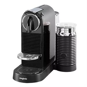 Nespresso Citiz Coffee Machine with Milk Frother Black by Magimix